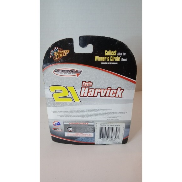 Kevin Harvick #21 Winner's Circle Take 5 with Hood Magnet 1:64 Diecast Model - Picture 2 of 6